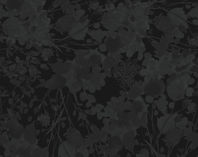 Poppy Dreams Tonal Foliage Fabric // Clothworks 3993-3 by the Half Yard