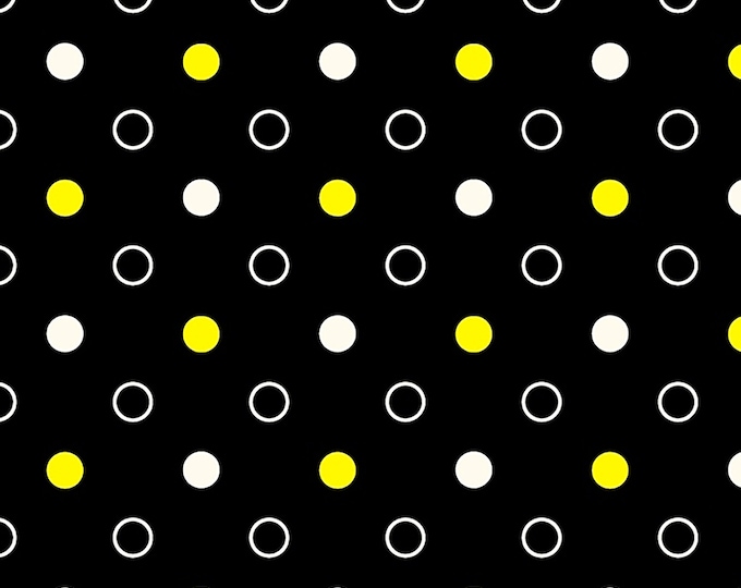Dot Dot Dot Mixed Dots Fabric // Windham 52549-3 by the Half Yard