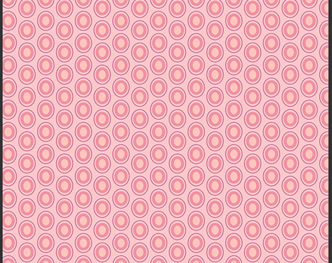 AGF Oval Elements Parfait Pink Fabric // Art Gallery OE-922 by the Half Yard