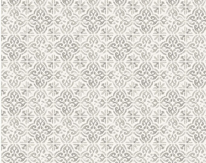 Life is Better on the Farm Country Tile Fabric // Michael Miller CX9974-ECRU by the Half Yard