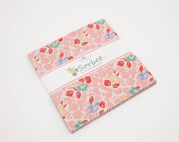 Sorbet Stacker/Layer Cake by Leonie Bateman for Penny Rose/Riley Blake Designs 10-6710-42