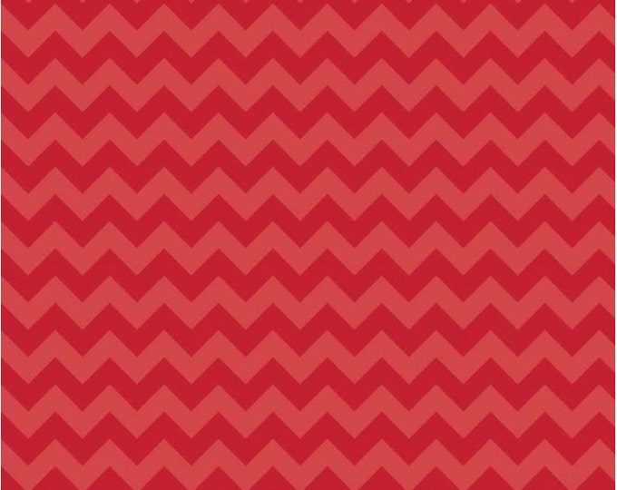 SALE Sweetest Thing Knit Chevron Fabric by Zoe Pearn for Riley Blake Designs K2985 by the Yard