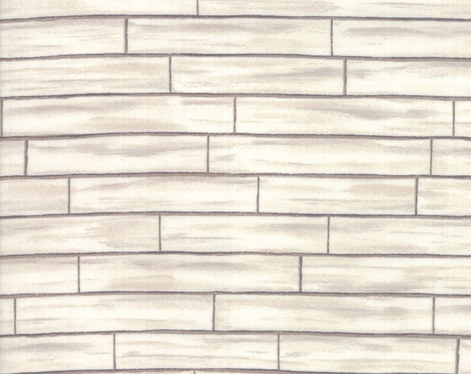 Land That I Love Patriotic Barnsiding Fabric Grey // Deb Strain for Moda by the Half Yard