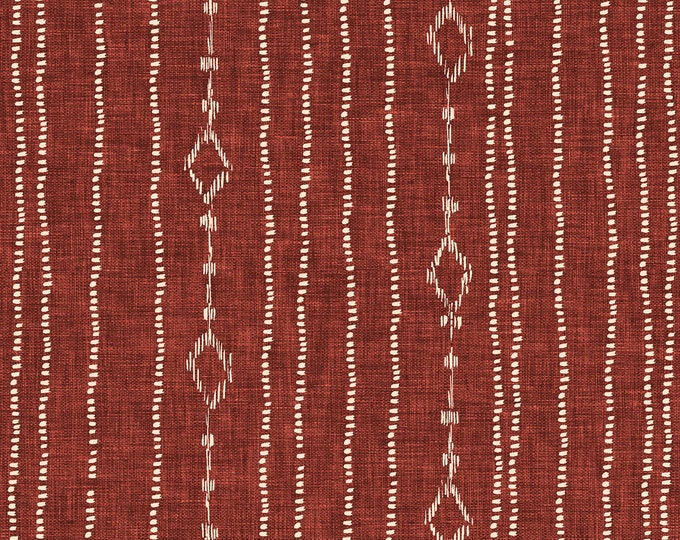 Delilah "Woven" Fabric // Clothworks Y3694-51 by the HALF YARD