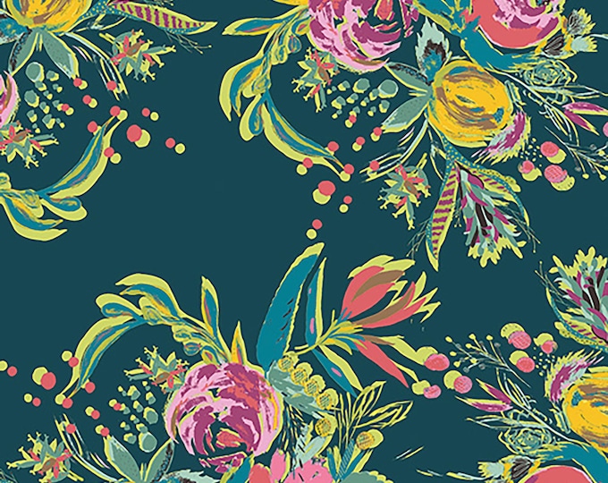 AGF Joie de Vivre Coquet Bouquet Fabric // Art Gallery JOI-89130 by the Half Yard