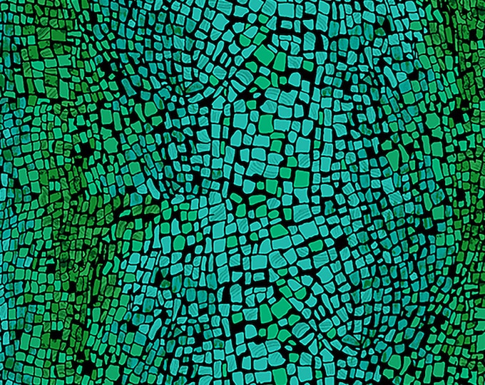 Gemma Malachite Texture Fabric // Andover A-841-T by the Half Yard