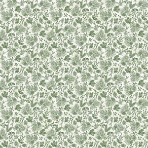 May include: A seamless pattern featuring a repeating design of green pine branches and pine cones on a white background.
