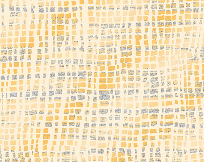 Shiny Objects Glitz and Glamour Silk Scarf Metallic Fabric // RJR Studios North Star RJ2804-NS6M by Half Yard