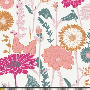 AGF Fusion Flower Field Fabric // Art Gallery FUS-BC-507 Bachelorette by the Half Yard image 2