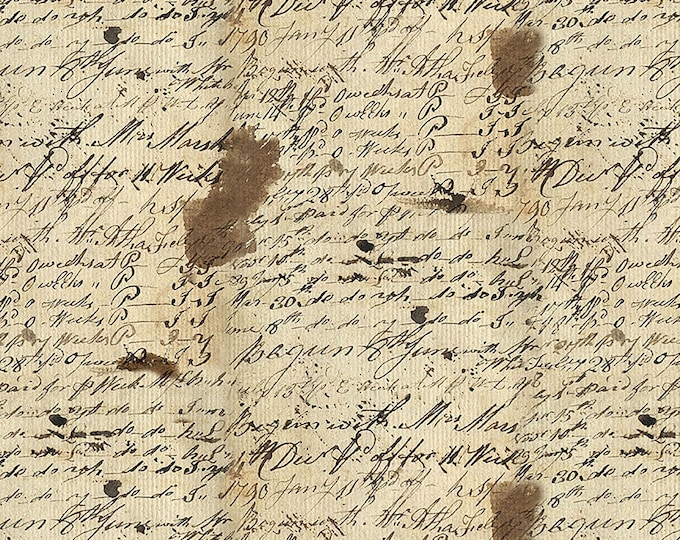 Tim Holtz Laboratory Formula Fabric // FreeSpirit PWTH183.NEUTRAL by the Half Yard