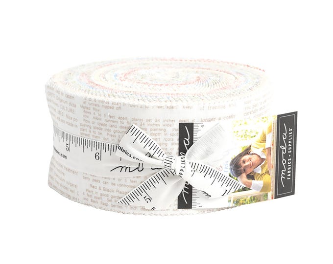Linen Cupboard Jelly Roll by Fig Tree Co // Moda Fabrics 20480JR