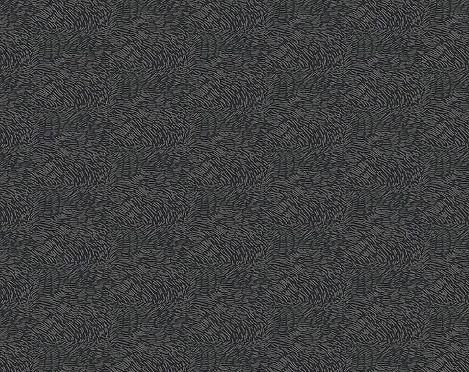 Big Game Fur Fabric // Riley Blake Designs C12973-Black by the HALF YARD