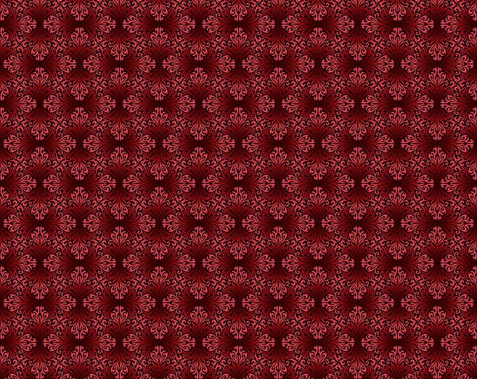 Nature's Winter Red Tonal Fabric // In The Beginning 7NW-1 by the Half Yard