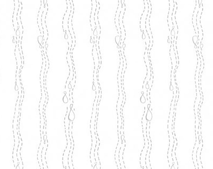 Dear Stella Into the Reef Swimming Fish Fabric SRR641 by the HALF YARD