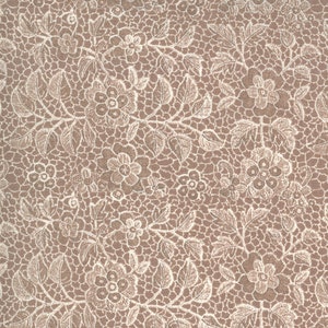 Boudoir Lace Fabric // Moda 30652 17 Roebuck by the Half Yard