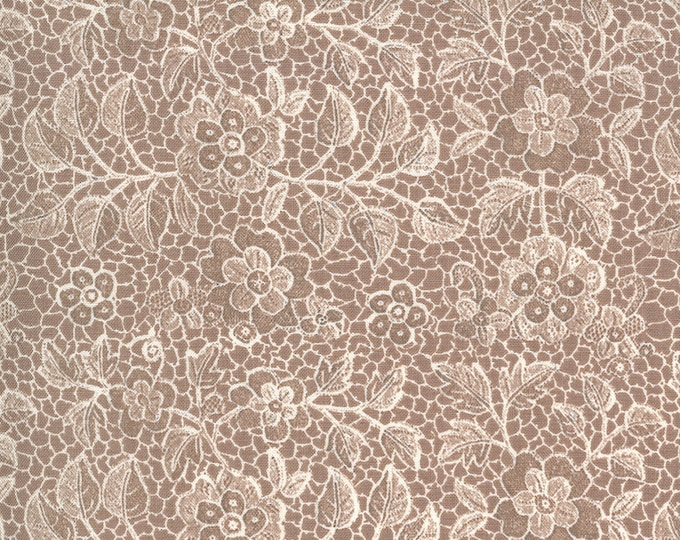 Boudoir Lace Fabric // Moda 30652 17 Roebuck by the Half Yard