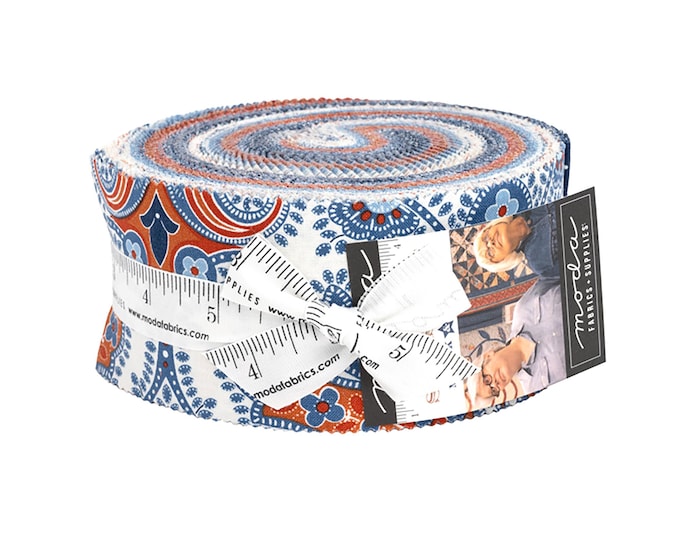 Sunrise Side Jelly Roll by Minick & Simpson // Moda Fabrics 14960JR