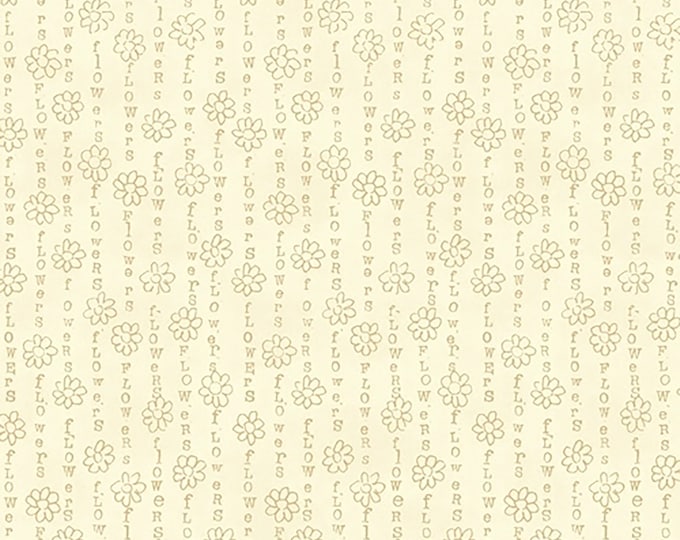 Potpourri Flower Stripe Fabric // Laura Heine // Windham 51659-9 by the Half Yard