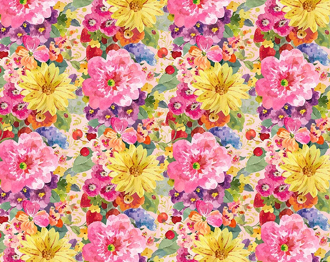 Laurelwood Trellis Fabric // FreeSpirit PWBW002.XMULTI by the Half Yard