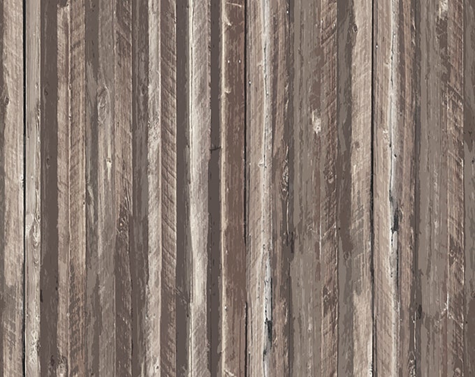 Once Upon a Cabin Wood Texture Fabric // Quilting Treasures 28963-A by the HALF YARD