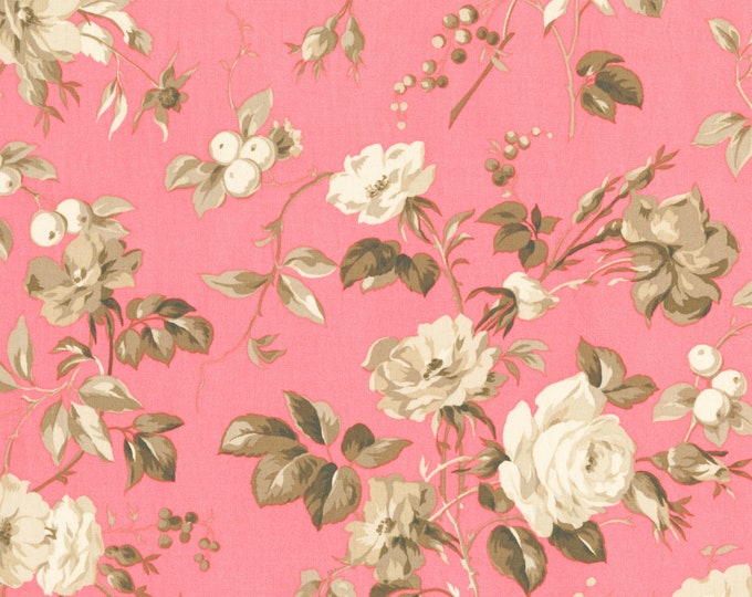 Jardin Gris Crepe Suzette Amaryllis Fabric // Robyn Pandolph // RJR Studio 2730 3 by the Half Yard