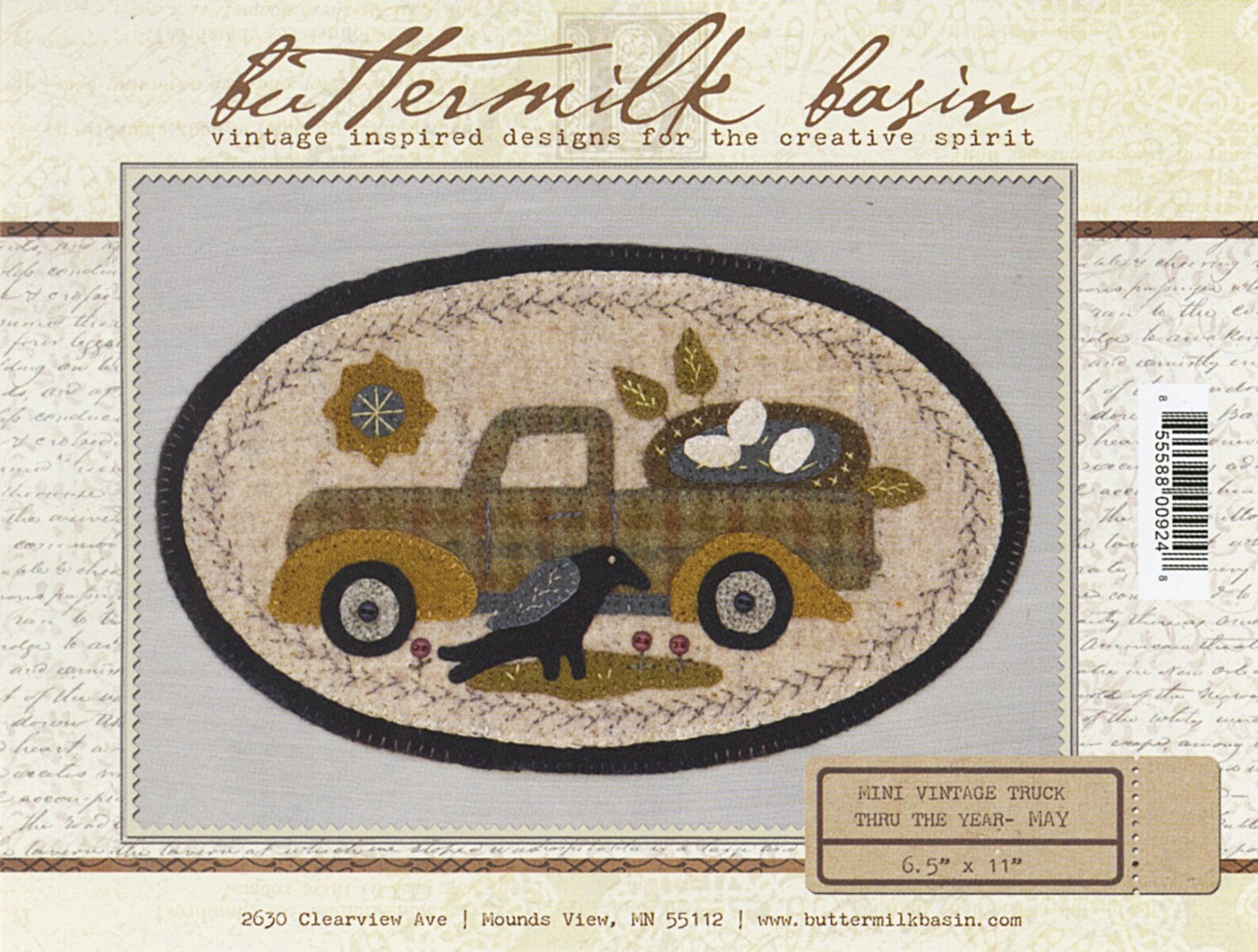 Buttermilk Basin MINI Vintage Truck Patterns Thru the Year Etsy