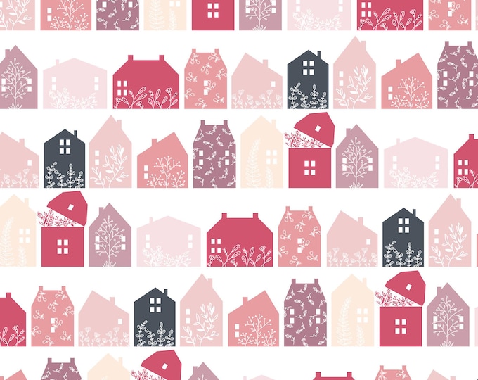 SALE Gingham Farmhouse Row Fabric // Poppie Cotton GF19103 by the Yard