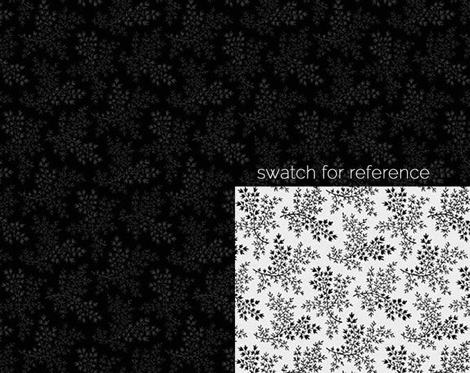 Third Time's a Charm Spray Fabric // Marcus R250768 BLACK by the Half Yard