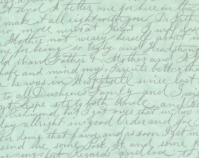 Collections Etchings Wise Words Fabric // Moda 44337 12 by the Half Yard