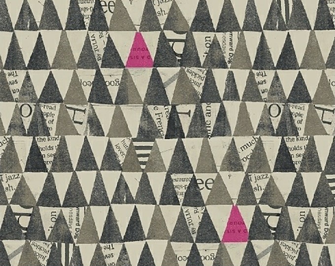 Wonder Stacked Triangle Fabric // Carrie Bloomston // Windham 50521-5 by the Half Yard