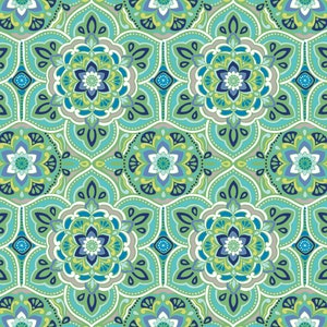 Salt Air Fabric // David Textiles DATDK-3028-4C-3 by the Half Yard