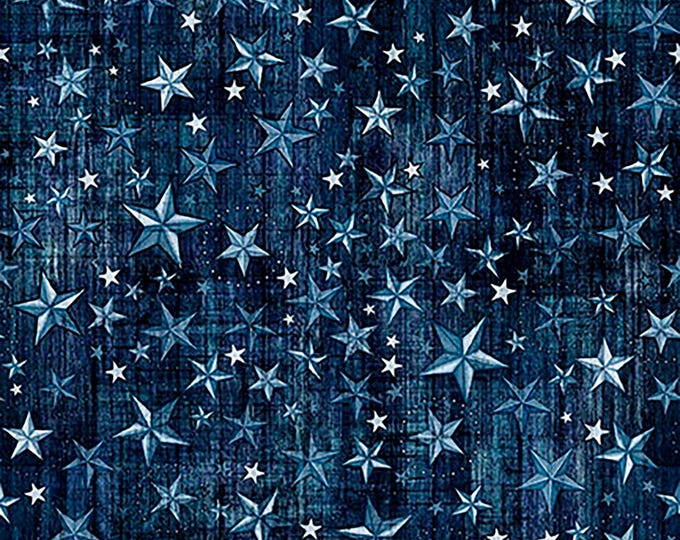 American Country Stars Fabric // Quilting Treasures 31997-N