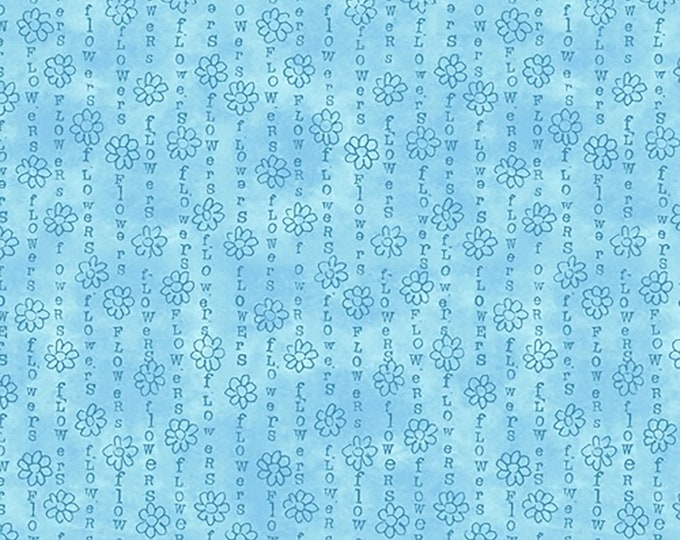 Potpourri Flower Stripe Fabric // Laura Heine // Windham 51659-5 by the Half Yard