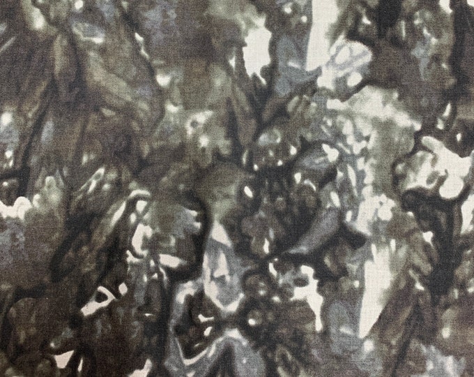 SALE Color Flow Fabric // Benartex Fabrics 01099 11 Smoke