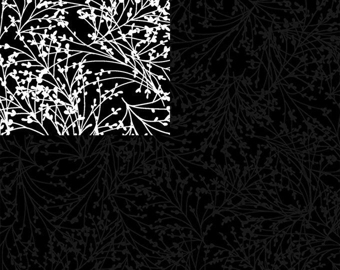 Night & Day 2 Tossed Sprigs Fabric // Kanvas Studio 10407-12 by the Half Yard