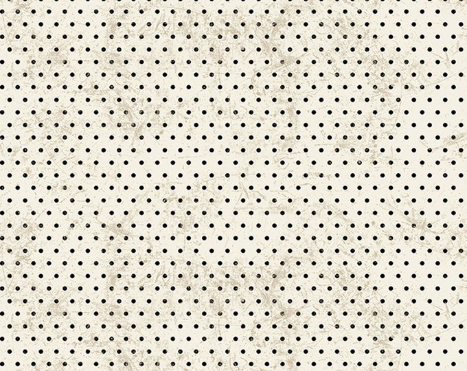 Botanical Journal Dot Designs Fabric // Clothworks Y3244-57 by the HALF YARD