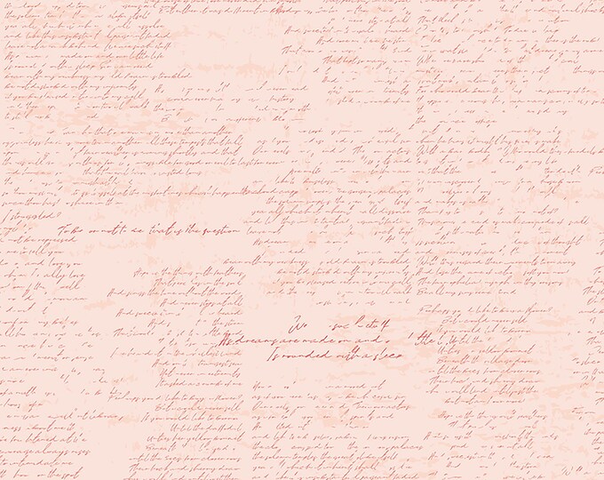 Between the Pages Manuscript Fabric // Riley Blake Designs  C15372 Ballerina by the HALF YARD