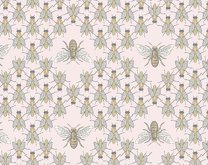 Botanica 2020 BEE Fabric // Andover A-9263-E Pink by the Half Yard