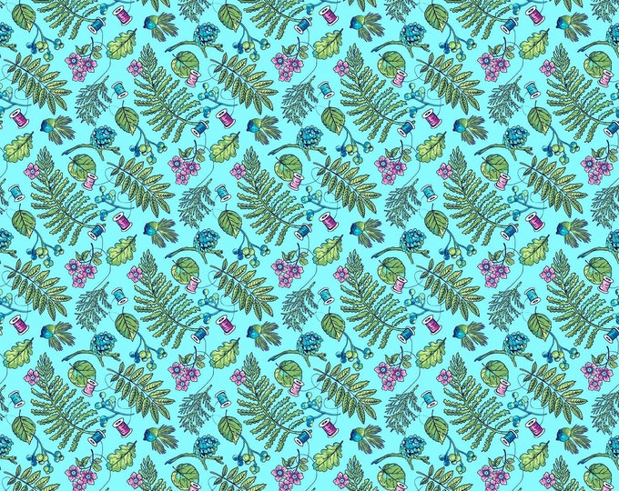Wild Forest Floor Fabric // Northcott Studio 24971-64 by the Half Yard