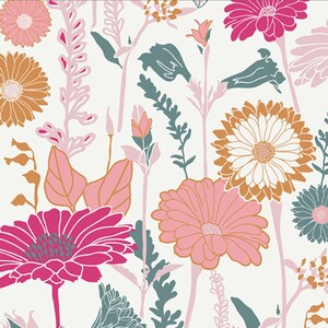 AGF Fusion Flower Field Fabric // Art Gallery FUS-BC-507 Bachelorette by the Half Yard image 1