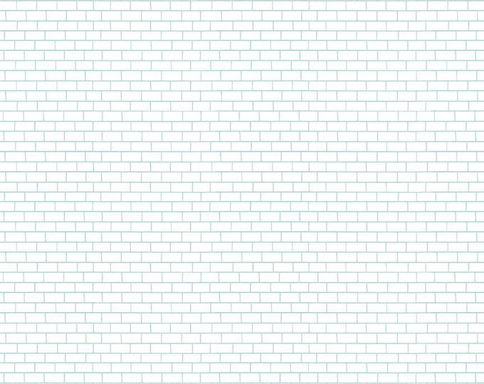 Subway Tile Fabric // Dear Stella-DLW2661 Hydro by the Half Yard