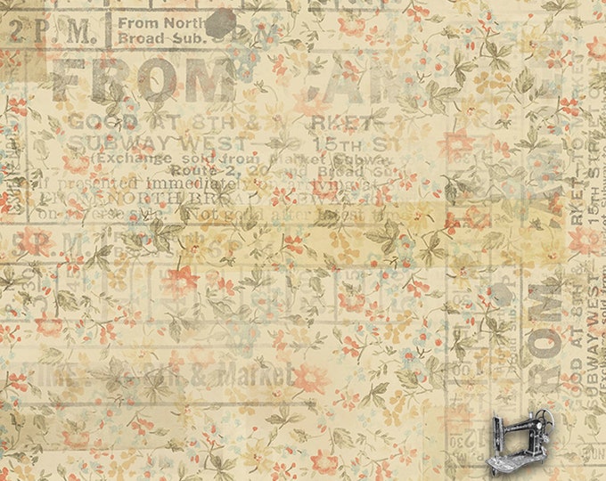 Tim Holtz Foundations From Camden Fabric // FreeSpirit by the HALF YARD