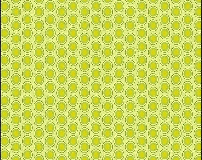 AGF Oval Elements Green Apple Fabric // Art Gallery OE-902 by the Half Yard