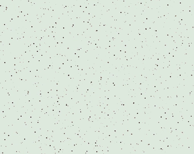 REMNANT 14" Bramble Patch Spatter Dot Fabric // Maywood MASD10107-G