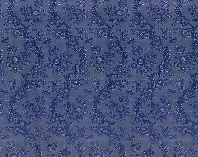 Tim Holtz Indigo Palette Tapestry Fabric // FreeSpirit PWTH296.INDIGO by the Half Yard