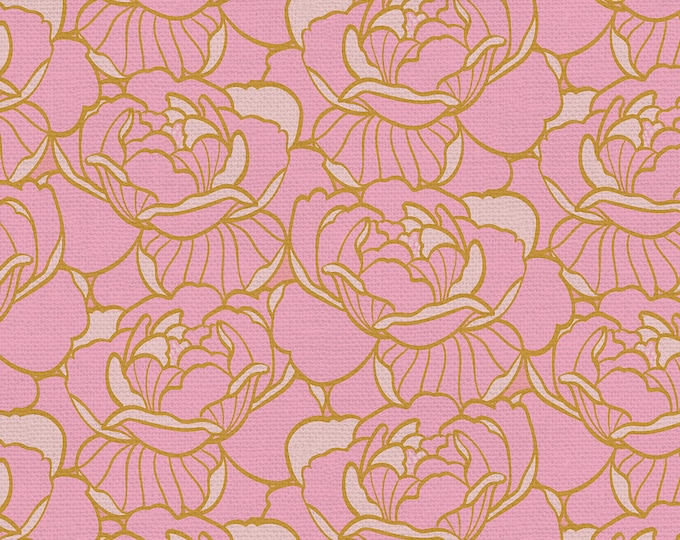 SALE Tiger Lily Trail Floral Fabric // Paintbrush Studio 120-21686 by the Yard