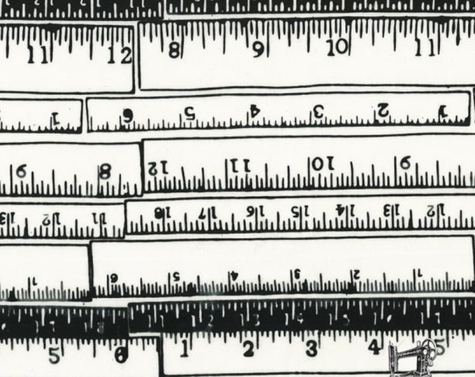 Indah Hand Dyed Batik Rulers Fabric // You & Me // Hoffman 169 655 by the HALF YARD