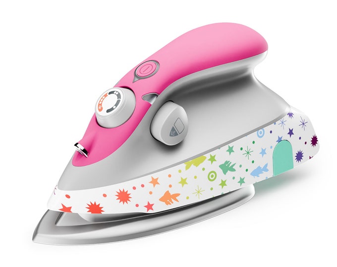 IN STOCK - Tula Pink Oliso Mini Iron with Trivet Soleplate M3PRO-TULA