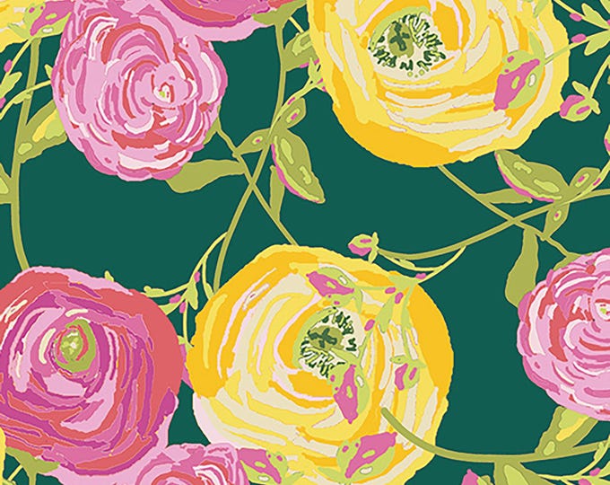 AGF Joie de Vivre Paradis Citrus Fabric // Art Gallery JOI-79120 by the Half Yard