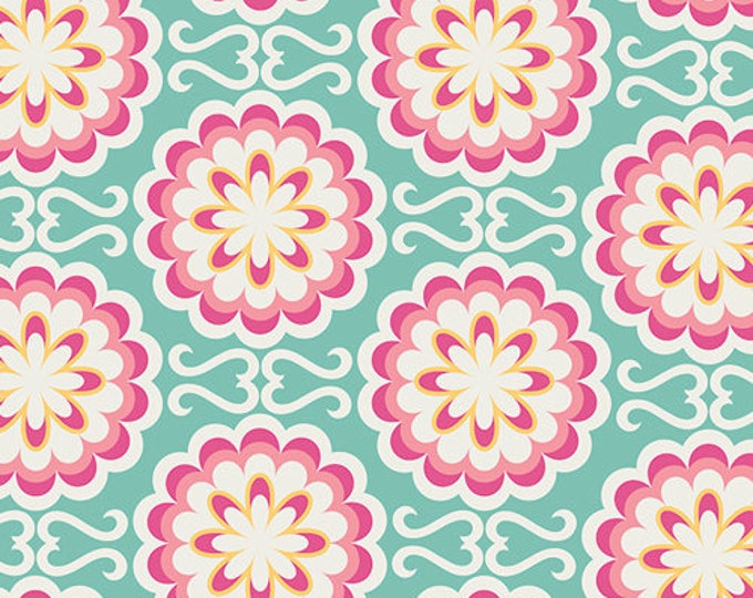 AGF Chromatics Fancy Buttons Fabric // Art Gallery CHR 1002 Candy by the Half Yard